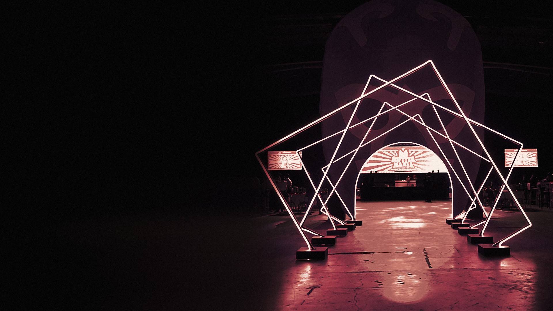 Experiencias de marca: Túnel de acceso · Lucha Libre · Softtek · 2024